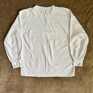 Lululemon Perfectly Oversized Crew *Graphic